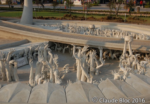 Wat Rong Khun - L'enfer